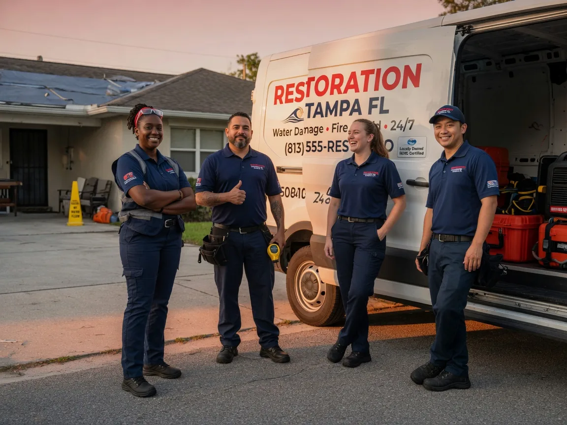 Water Damage Restoration company in New Concord, OH